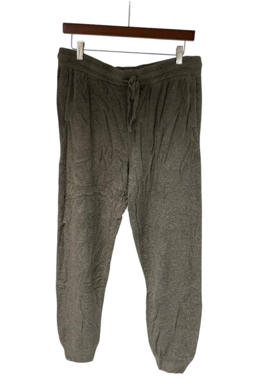 Barefoot Dreams Women's CozyChic Lite Side Cable Jogger Olive Branch - Tall